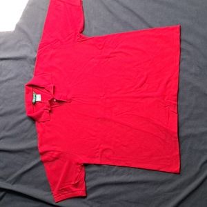 Vintage 90's Like-New Men's Outer Banks Red Polo Shirt Size XXL